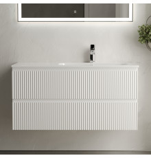 Тумба с раковиной Sancos Snob R 100 см, R, bianco