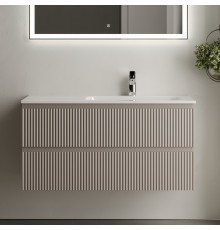 Тумба с раковиной Sancos Snob R 100 см, R, doha soft