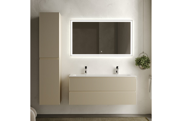 Мебель для ванной Sancos Snob R 120 см, beige soft, раковина CN7016