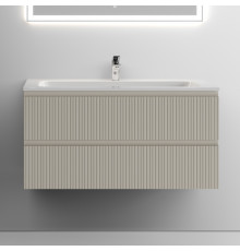 Тумба с раковиной Sancos Snob T 100 см, beige soft