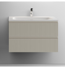 Тумба с раковиной Sancos Snob T 80 см, beige soft