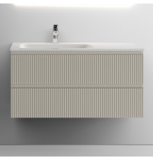 Тумба с раковиной Sancos Snob T 100 см, L, beige soft