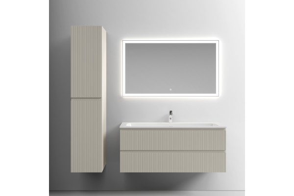 Мебель для ванной Sancos Snob T 120 см, beige soft, раковина CN7017