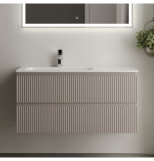 Тумба с раковиной Sancos Snob R 100 см, L, doha soft