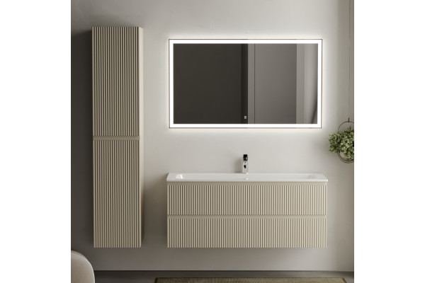 Мебель для ванной Sancos Snob R 120 см, beige soft, раковина CN7017