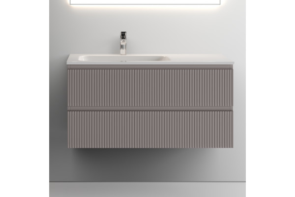 Тумба с раковиной Sancos Snob T 100 см, L, doha soft