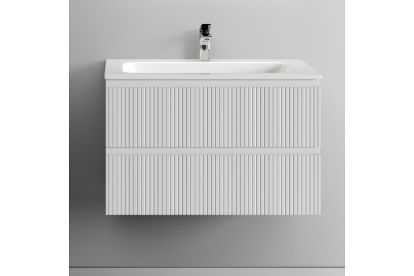 Тумба с раковиной Sancos Snob T 80 см, bianco