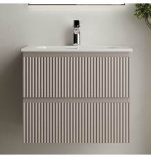 Тумба с раковиной Sancos Snob R 60 см, doha soft