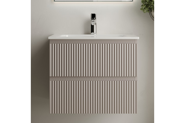 Тумба с раковиной Sancos Snob R 60 см, doha soft