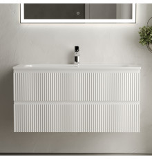 Тумба с раковиной Sancos Snob R 100 см, bianco