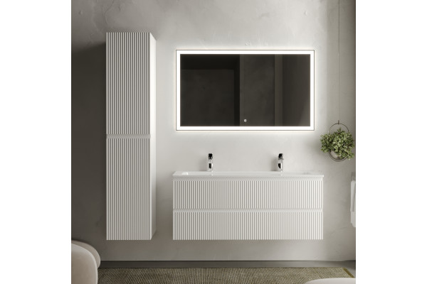 Мебель для ванной Sancos Snob R 120 см, bianco, раковина CN7016