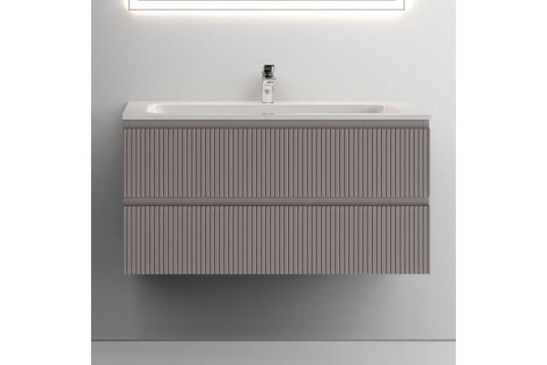 Тумба с раковиной Sancos Snob T 100 см, doha soft