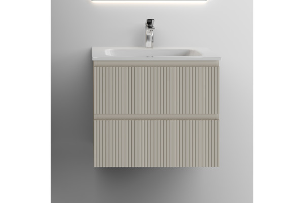 Тумба с раковиной Sancos Snob T 60 см, beige soft