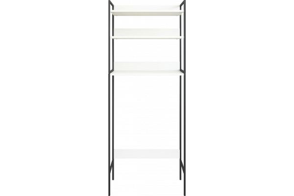 Шкаф Sanflor 82613186 черный муар, для туалета