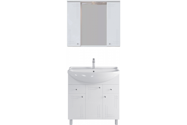 Мебель для ванной SanStar Июнь 80 раковина Амур