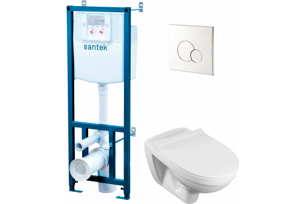 Комплект Santek Бореаль 1WH501544 кнопка хром