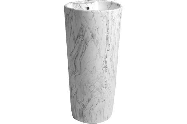 Раковина SantiLine SL-4008 мрамор