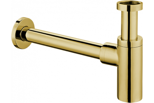 Сифон для раковины SantiLine SL-116, золото