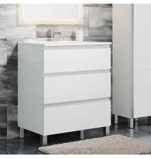 Тумба с раковиной Sanvit Авеню 3 70, белая