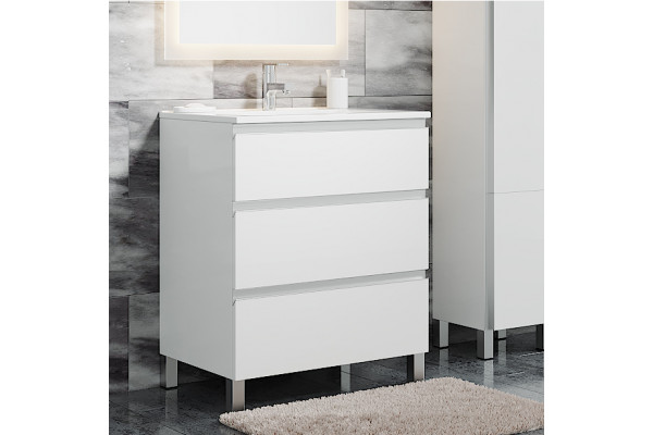 Тумба с раковиной Sanvit Авеню 3 70, белая