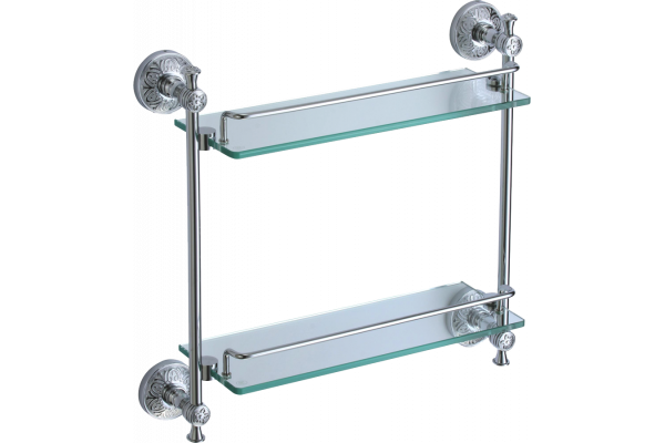 Полка Savol 58 а S-005822A хром, для душа