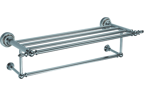 Полка Savol 68 а S-06845A для полотенец, хром