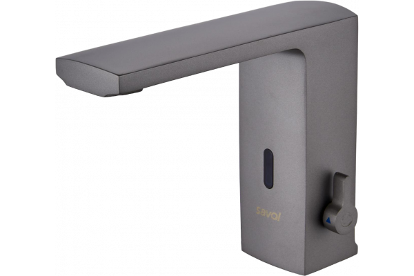 Смеситель для раковины Savol S-GY8896Q графит