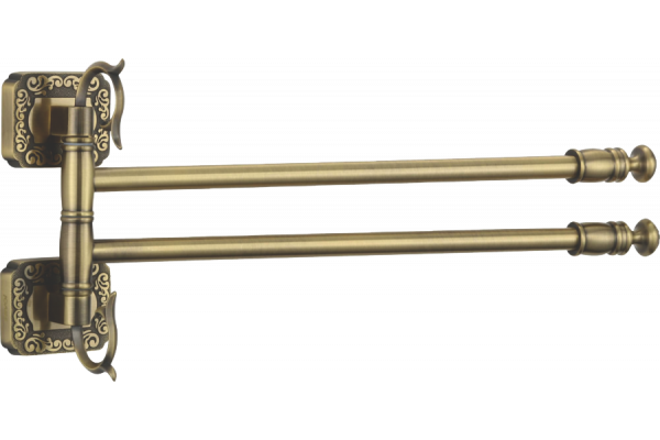 Полотенцедержатель Savol 64 S-006402 бронза, двойной
