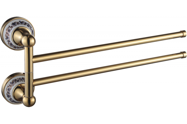 Полотенцедержатель Savol 68 b S-06802B золото, двойной