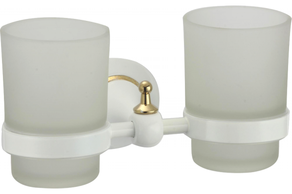 Стакан Savol 69 w S-06968W белый, двойной