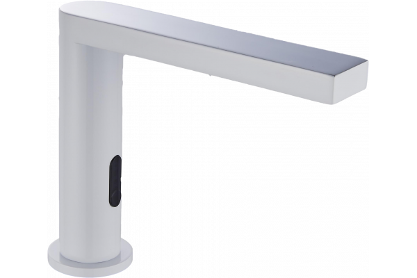 Смеситель для раковины Savol S-GY8887XW хром, белый матовый