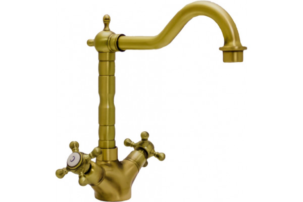 Смеситель для кухни Seaman Barcelone SSL-5079 antique gold