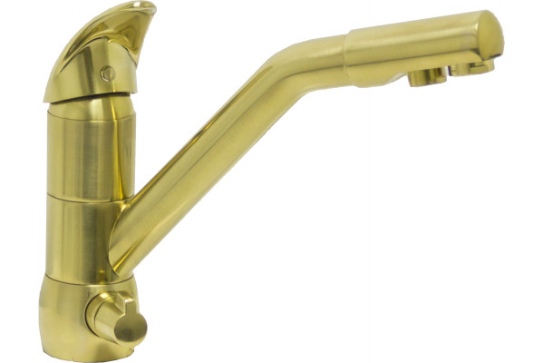 Смеситель для кухни Seaman Barcelone SSL-5361 antique gold