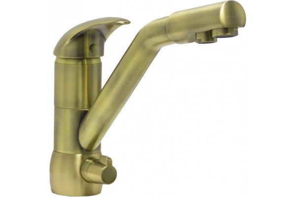 Смеситель для кухни Seaman Barcelone SSL-5361 light bronze