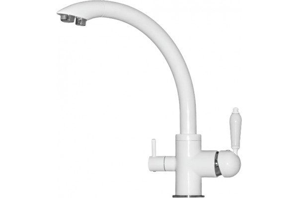 Смеситель для кухни Seaman Barcelone SSL-5382 snow glossy