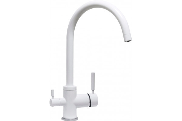 Смеситель для кухни Seaman Barcelone SSL-5385 snow glossy