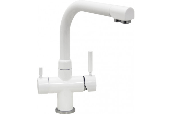 Смеситель для кухни Seaman Barcelone SSL-5383 snow glossy