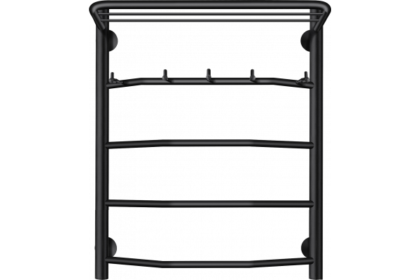 Полотенцесушитель электрический Secado Агата 1 КСП 60x50, черный, L