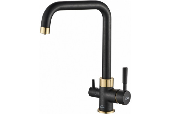 Смеситель для кухни Steel Hammer SH 715 BLACK BR