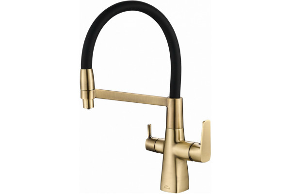 Смеситель для кухни Steel Hammer SH 818-6 BRONZE
