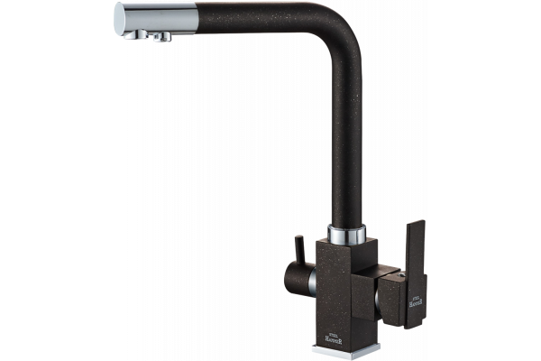 Смеситель для кухни Steel Hammer SH 805 Black Cr