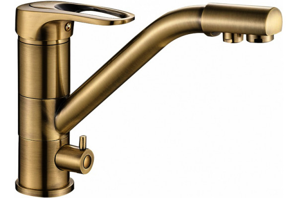Смеситель для кухни Steel Hammer SH 321 BRONZE