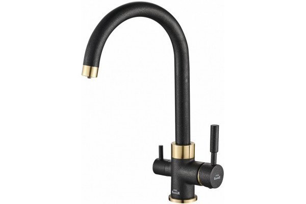 Смеситель для кухни Steel Hammer SH 713 BLACK BR