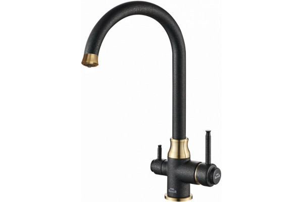 Смеситель для кухни Steel Hammer SH 763 BLACK BR