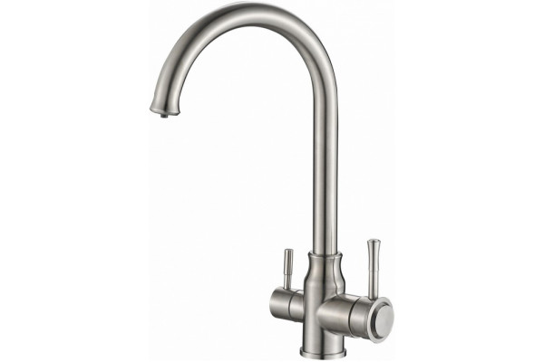 Смеситель для кухни Steel Hammer SH 763 INOX