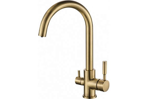 Смеситель для кухни Steel Hammer SH 713 BRONZE