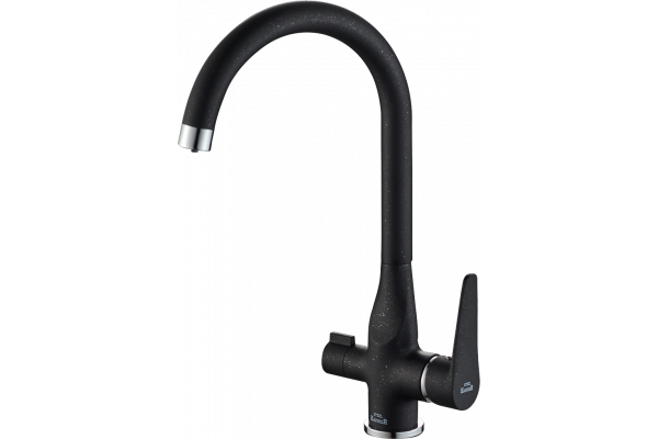 Смеситель для кухни Steel Hammer SH 910 Black Cr