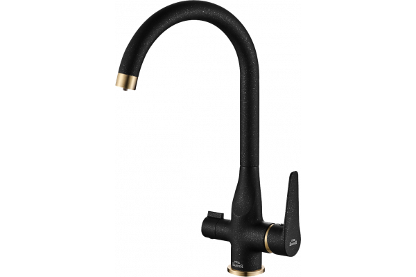 Смеситель для кухни Steel Hammer SH 910 Black Br