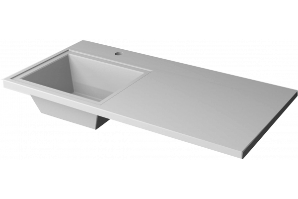 Раковина Stella Polar Мадлен 100 L, белая