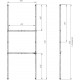 Акриловая ванна STWORKI Эстерсунд 175x70 см, с ножками